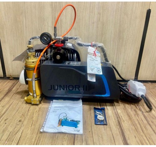 BAUER JUNIOR II BREATHING COMPRESSOR 330 BAR MFG YEAR-12/2023 (NEW CONDITION)
