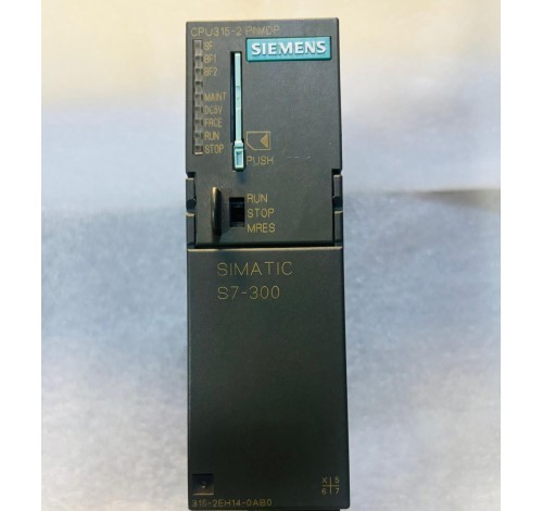 Siemens 6ES7315-2EH14-0AB0 6ES7 315-2EH14-0AB0 S7-300 315-2 PN/DP 384KB CPU